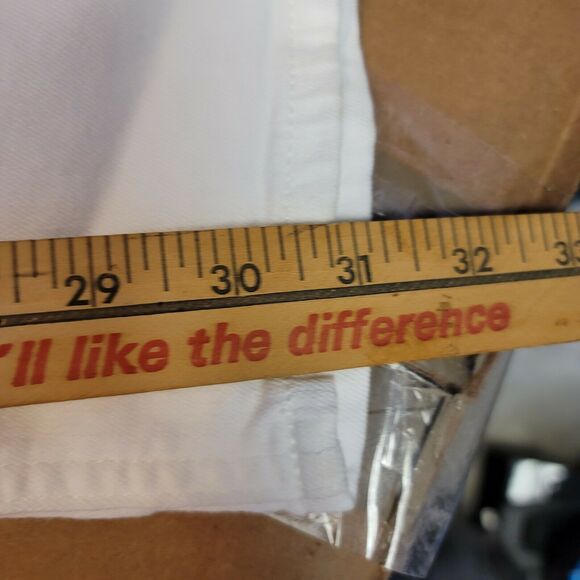 Jen 7 by 7 for All Mankind Slim Straight Jeans Mid Rise Button & Zip Fly SZ 12 - Picture 11 of 11